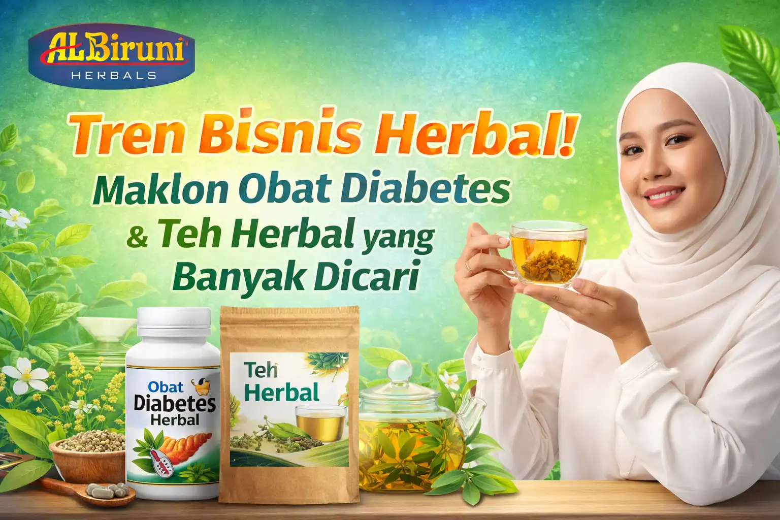 Tren Bisnis Herbal! Maklon Obat Diabetes & Teh Herbal yang Banyak Dicari: Peluang Emas di Era Modern